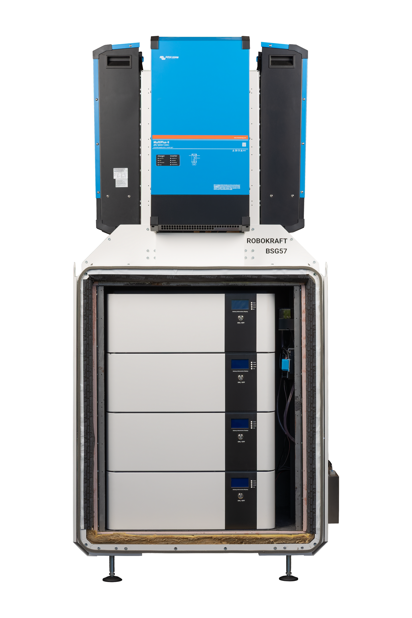 57,3 kWh Speicher + WR Kombi